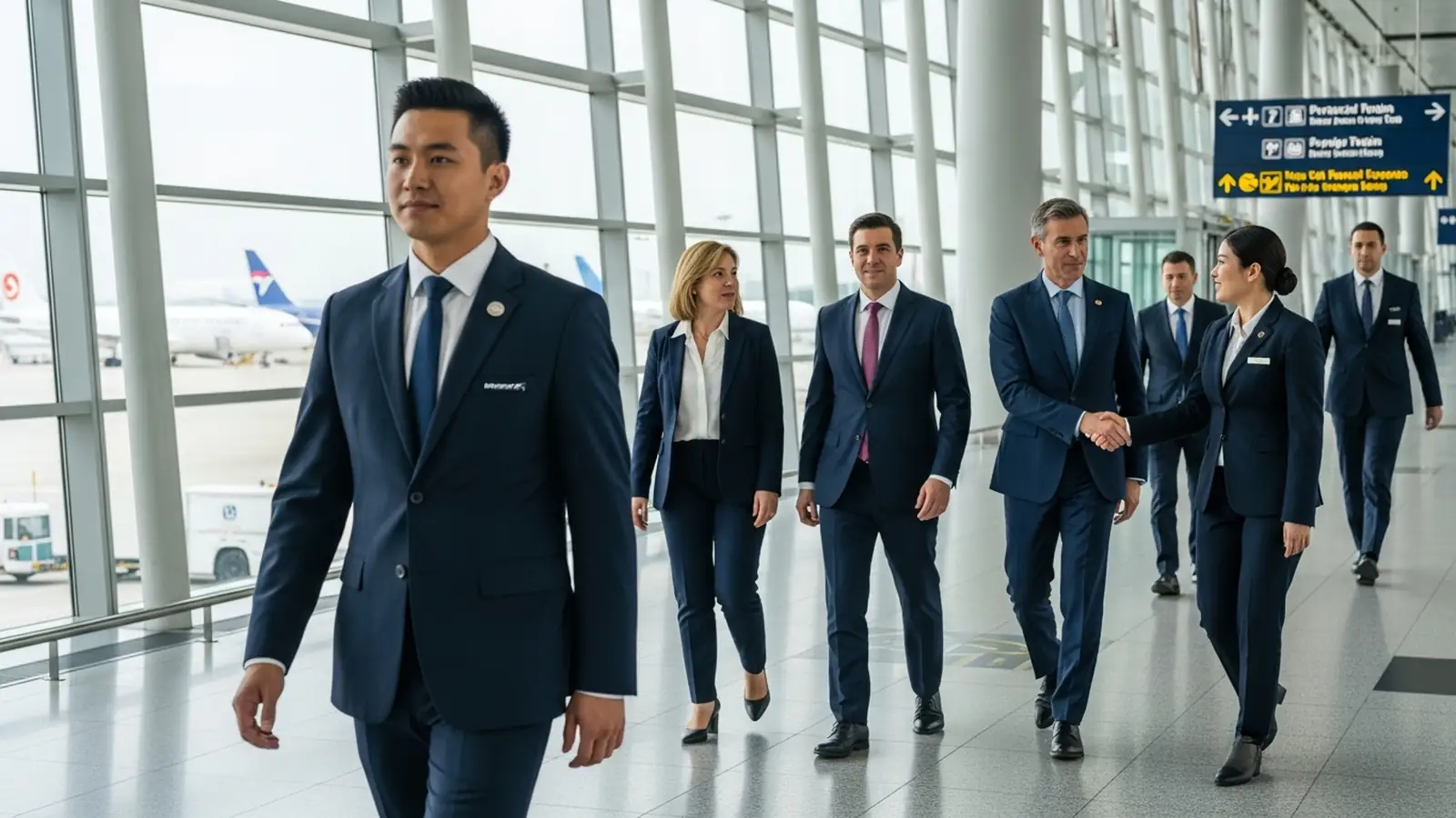Protokoler Bandara — penyedia layanan protokoler bandara B2B